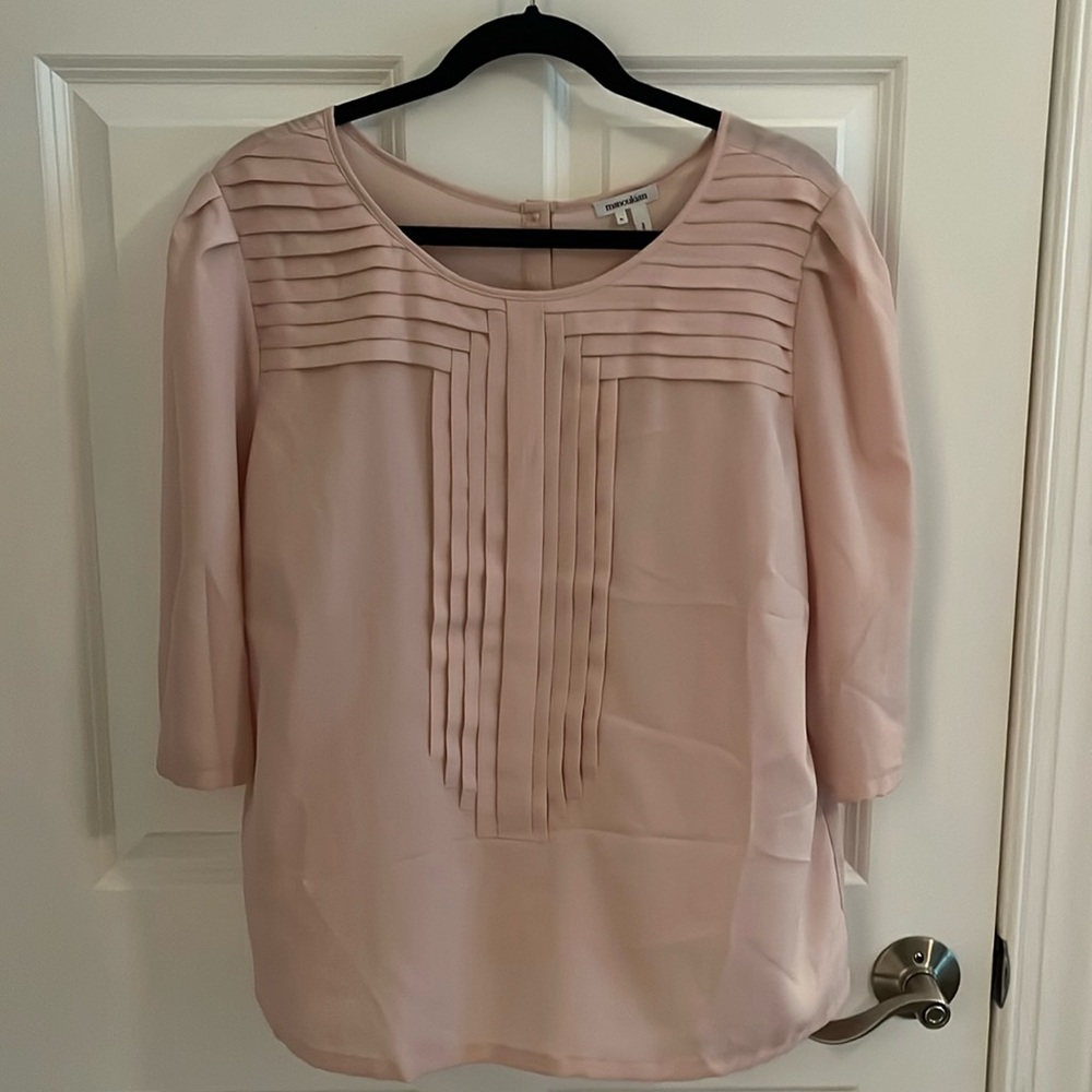 Manoukian Pink Blouse